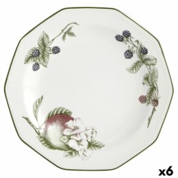 Płaski Talerz Churchill Victorian Orchard Ceramika Porcelánové nádoby Ø 27 cm (6 Sztuk)