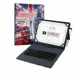 Torba na Tablet i Klawiaturę Subblim SUB-KT1-USB050 Qwerty Hiszpańska