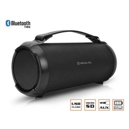Głośnik Bluetooth Real-El EL121600009 Czarny 8 W