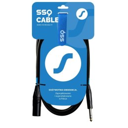Kabel XLR jack Sound station quality (SSQ) SS-1463 3 m