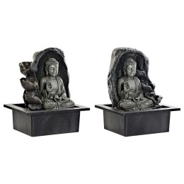 Fontanna Ogrodowa DKD Home Decor 21 x 17,5 x 25 cm Budda Żywica Orientalny (2 Sztuk)