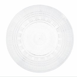 Płaski Talerz Quid Viba Przezroczysty Plastikowy Ø 26 cm 26 cm (12 Sztuk) (Pack 12x)