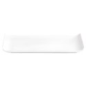 Talerz Quid Chef Baguette Ceramika Biały (25 x 12 cm) (Pack 6x)