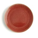 Płaski Talerz Ariane Terra Czerwony Ceramika Ø 18 cm (12 Sztuk)