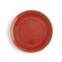 Płaski Talerz Ariane Terra Czerwony Ceramika Ø 31 cm (6 Sztuk)