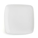 Płaski Talerz Ariane Vital Square Kwadratowy Biały Ceramika 27 x 21 cm (12 Sztuk)