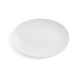 Półmisek Kuchenny Ariane Vital Coupe Owalne Ceramika Biały (Ø 26 cm) (12 Sztuk)
