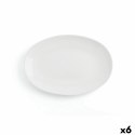 Półmisek Kuchenny Ariane Vital Coupe Owalne Ceramika Biały Ø 32 cm 6 Części