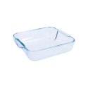 Półmisek Kuchenny Pyrex Classic Kwadratowy Przezroczysty Szkło 25 x 22 x 6 cm (6 Sztuk)