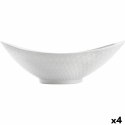 Półmisek Kuchenny Quid Gastro Biały Ceramika 28,2 x 15,5 x 9 cm (4 Sztuk) (Pack 4x)
