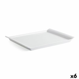 Półmisek Kuchenny Quid Gastro Fresh Ceramika Biały (31 x 23 cm) (6 Sztuk)
