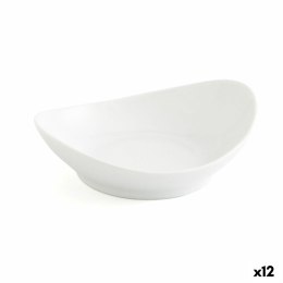 Tacka do przekąsek Quid Gastro Fun Biały Ceramika (12 Sztuk)