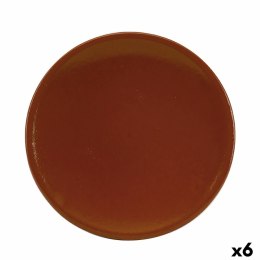 Taca Raimundo Barro Profesional Brązowy Ceramika Terakota Ø 26 cm Refraktor (6 Sztuk)