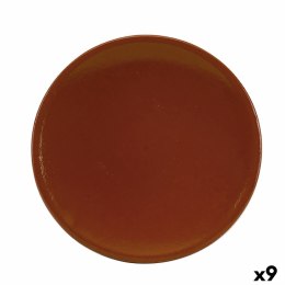 Taca Raimundo Barro Profesional Brązowy Ceramika Terakota Ø 28 cm Refraktor (9 Sztuk)