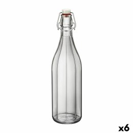 Butelka Bormioli Rocco Oxford Przezroczysty Szkło (1 L) (6 Sztuk)