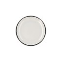 Płaski Talerz Ariane Vital Filo Biały Ceramika (6 Sztuk)