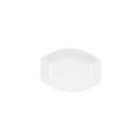 Tacka do przekąsek Ariane Alaska Biały Ceramika Owalne 10 x 7,4 x 1,5 cm 9,6 x 5,9 cm (18 Sztuk)