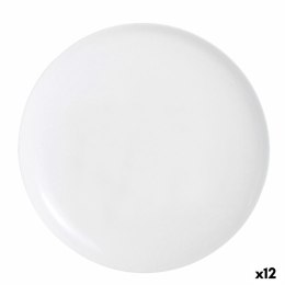 Talerz do pizzy Luminarc Friends Time Biały Szkło Ø 32 cm (12 Sztuk)