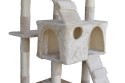 Wygodny Drapak dla kota Drzewko 170cm Wieża Legowisko beżowy Duży