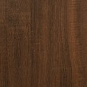 Biurko, brązowy dąb, 90x40x72 cm, materiał drewnopochodny