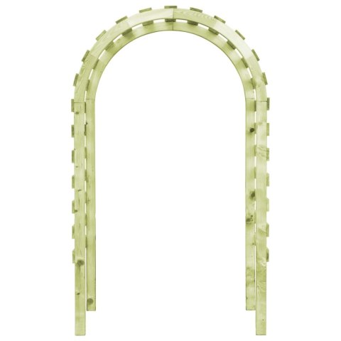 Pergola ogrodowa z ławką, 130x60x230 cm, impregnowana sosna Pergola ogrodowa z ławką, 130x60x230 cm, impregnowana sosna