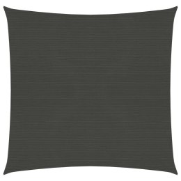 Żagiel przeciwsłoneczny, 160 g/m², antracytowy, 4,5x4,5 m, HDPE