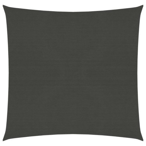 Żagiel przeciwsłoneczny, 160 g/m², antracytowy, 4,5x4,5 m, HDPE