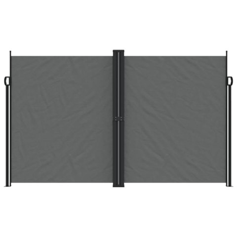 Zwijana markiza boczna, antracytowa, 200x1200 cm