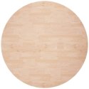 Okrągły blat do stolika, Ø70x4 cm, surowe drewno dębowe