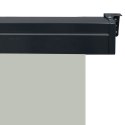 Markiza boczna na balkon, 65x250 cm, szara