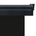 Markiza boczna na balkon, 85x250 cm, czarna