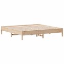 Rama łóżka, 180x200 cm, lite drewno sosnowe
