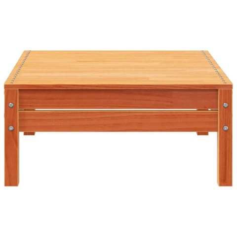 Ogrodowa sofa 4-osobowa, woskowy brąz, lite drewno sosnowe