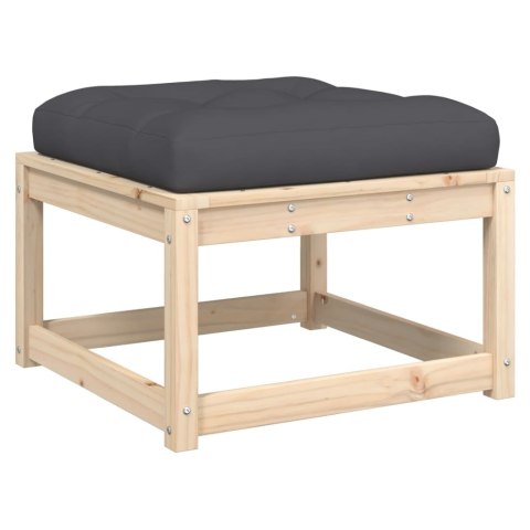 7-cz. zestaw mebli ogrodowych z poduszkami, lite drewno sosnowe