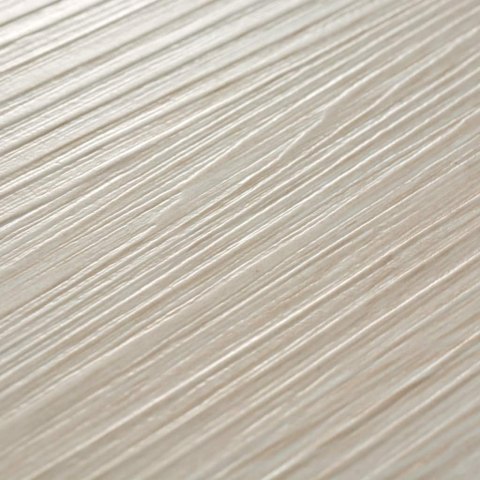 Panele podłogowe z PVC, 5,26 m², 2 mm, biały dąb klasyczny