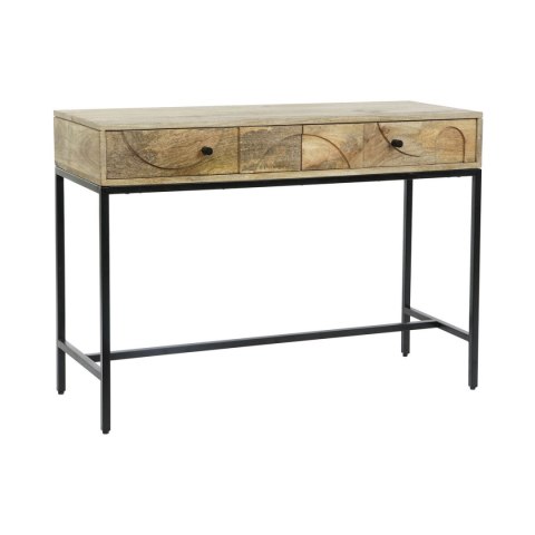 Console DKD Home Decor Metal Drewno mango 108 x 38 x 76 cm