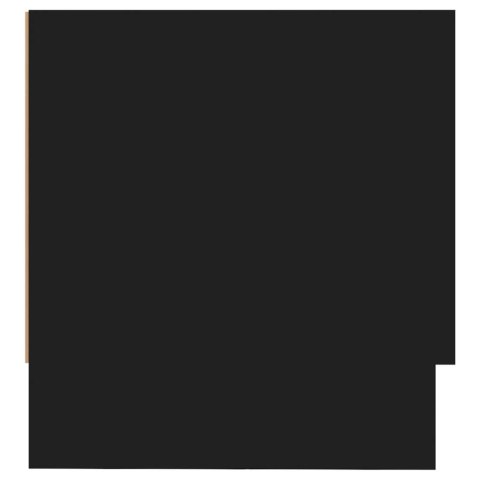 Szafka, czarna, 100 x 32,5 x 35 cm, płyta wiórowa