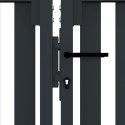 Dwuskrzydłowa brama ogrodzeniowa, stal, 306x150 cm, antracytowa
