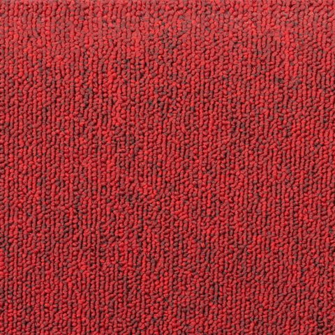 Nakładki na schody, 15 szt., 65 x 24 x 4 cm, bordowe