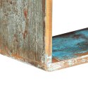 3-częściowy zestaw półek ściennych kostek, drewno z odzysku