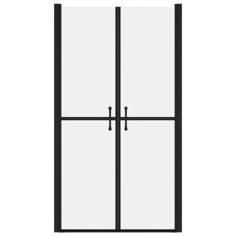 Drzwi prysznicowe, szkło mrożone, ESG, (93-96)x190 cm