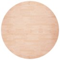 Okrągły blat do stolika, Ø70x1,5 cm, surowe drewno dębowe