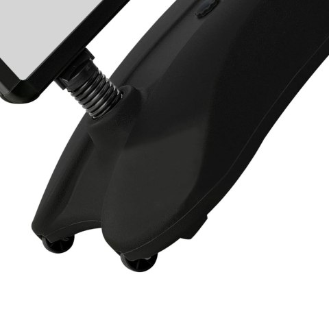 Stojak na plakat A1 z podstawą na wodę, czarny, stop aluminium