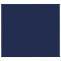Koc obciążeniowy, niebieski, 200x220 cm, 13 kg, tkanina