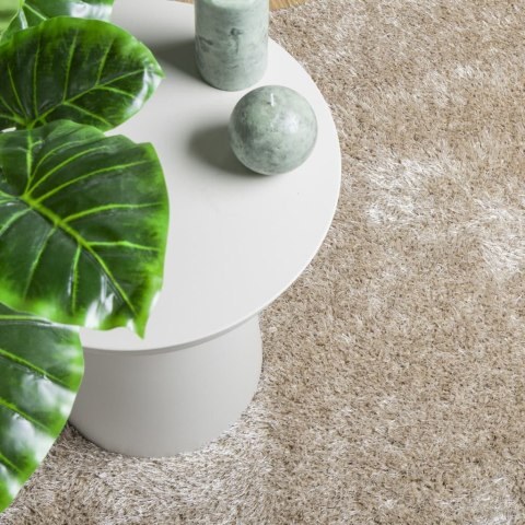 Dywan ISTAN z długim runem, połyskujący, beżowy, 80x150 cm