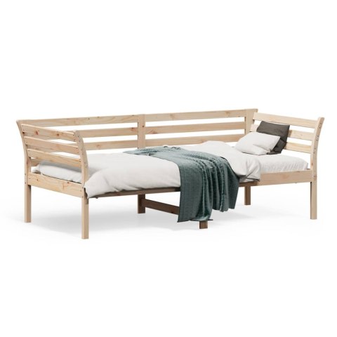 Łóżko dzienne, 90x190 cm, lite drewno sosnowe