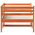 Łóżko dzienne, woskowy brąz, 90x200 cm, lite drewno sosnowe