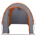 Namiot magazynowy, szaro-pomarańczowy, 204x183x178 cm, tafta