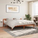 Rama łóżka, woskowy brąz, 180x200 cm, lite drewno sosnowe