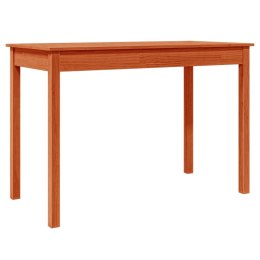 Stół jadalniany, woskowy brąz, 110x55x75 cm, drewno sosnowe